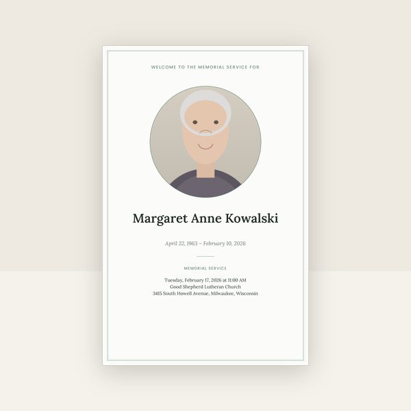 Sage memorial poster